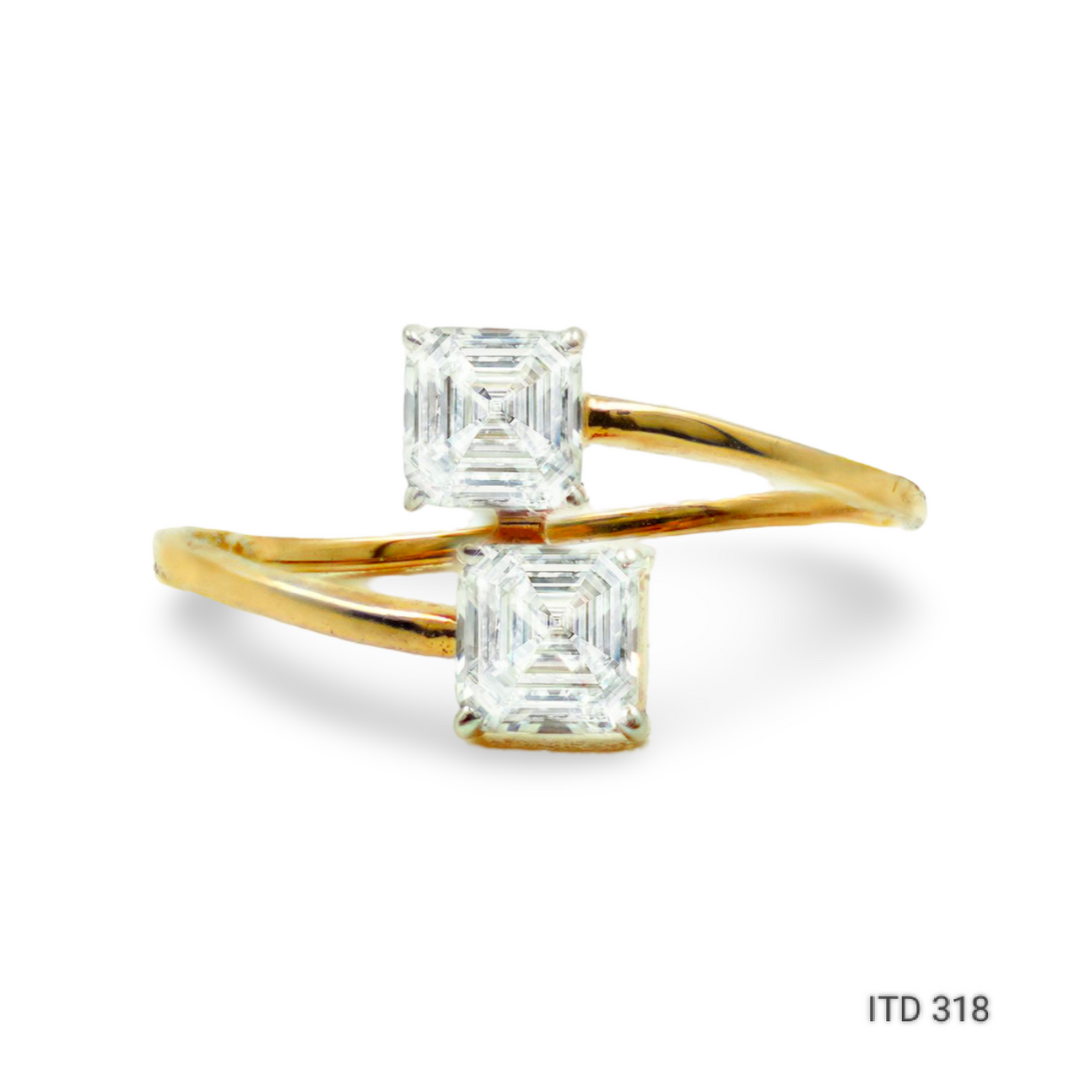 gold ring ad