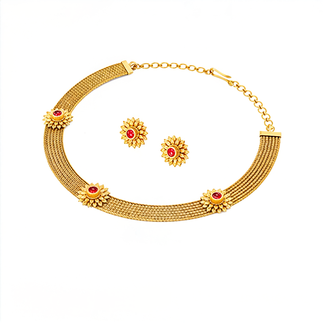 NECKLACE SET 22K